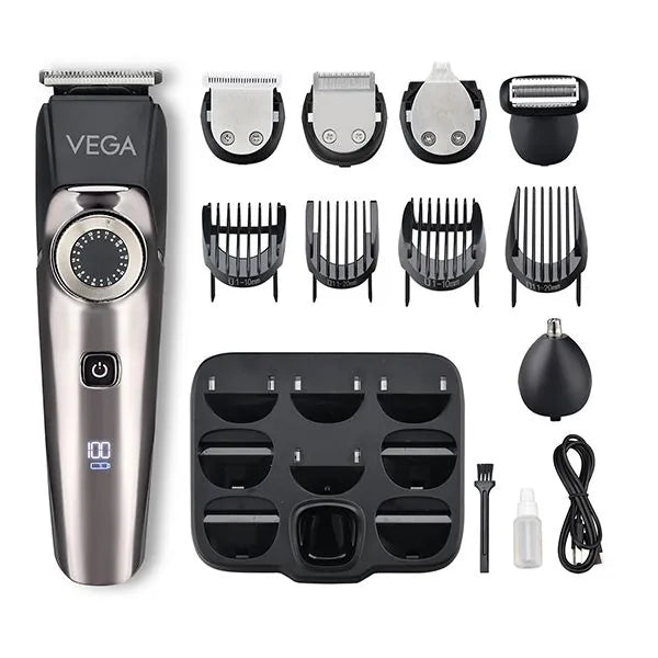 VEGA Beard Trimmer (9 in 1 Pro -Multi - grooming Set) - VHTH-32 | iBellaa