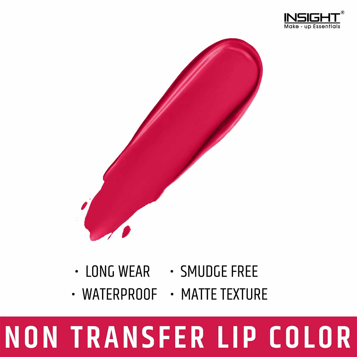 Insight Cosmetics Non transfer liquid lipstick | 4 ml | iBellaa