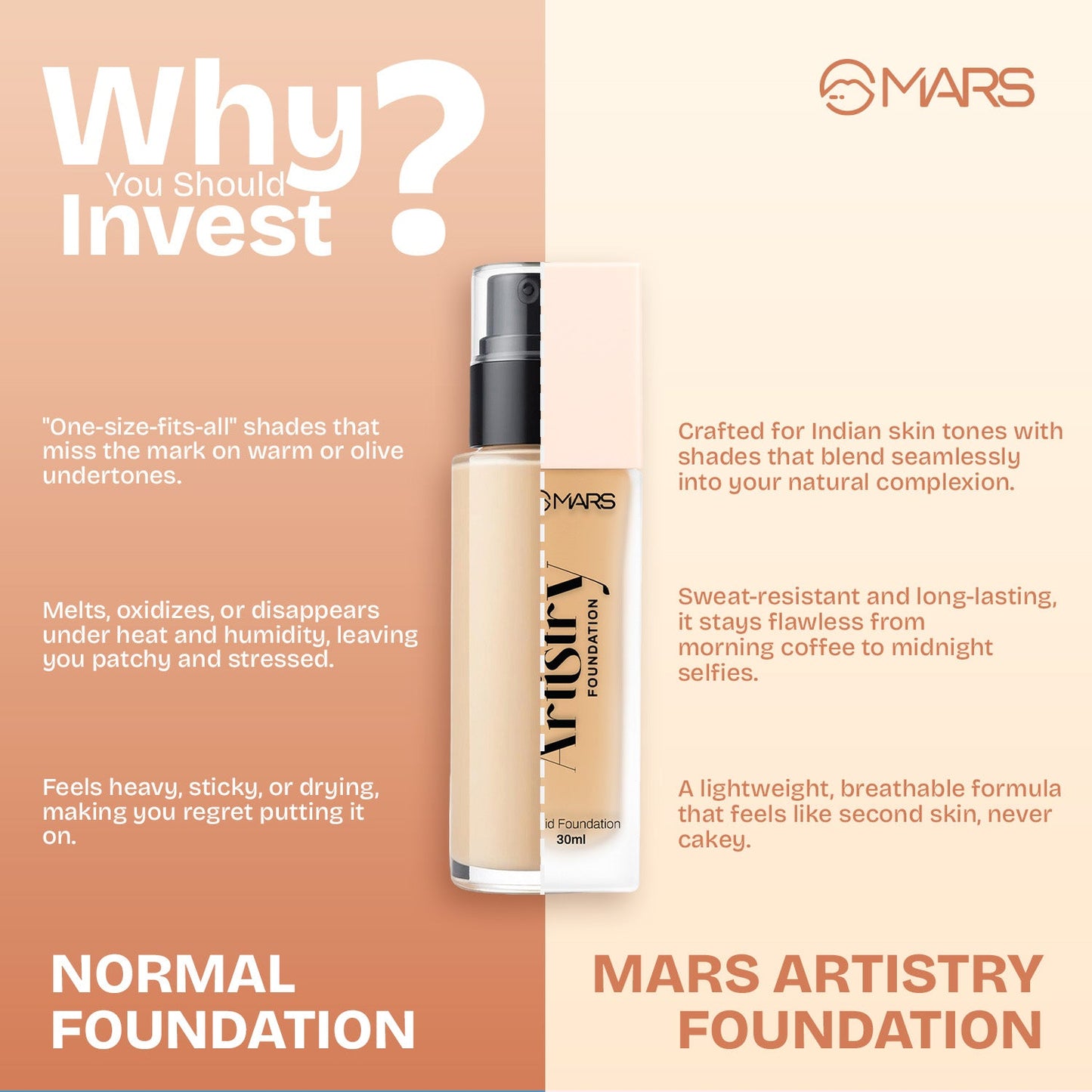MARS Artistry | Liquid Foundation | iBellaa