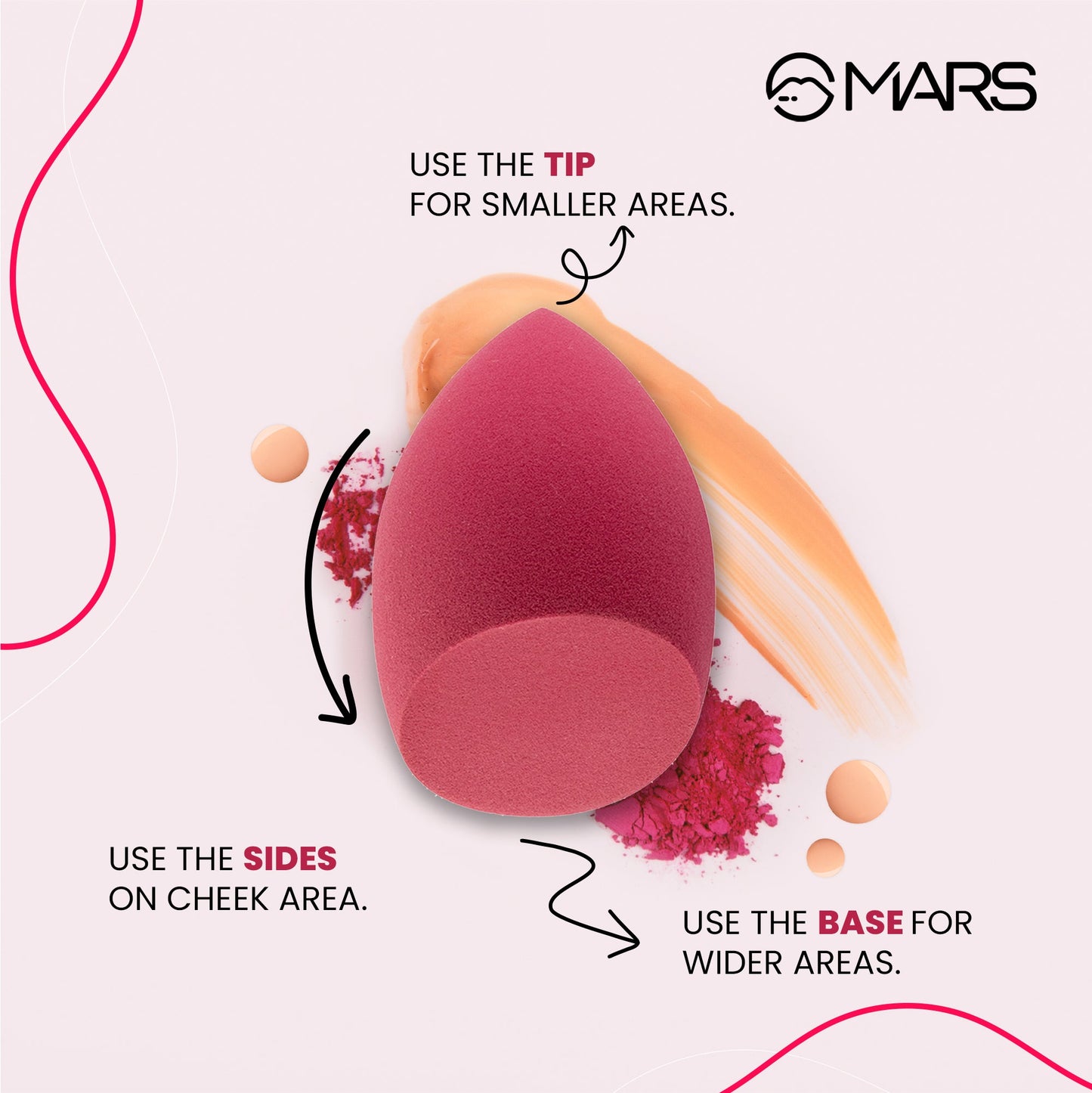 MARS Makeup Sponge | Master Blender | iBellaa