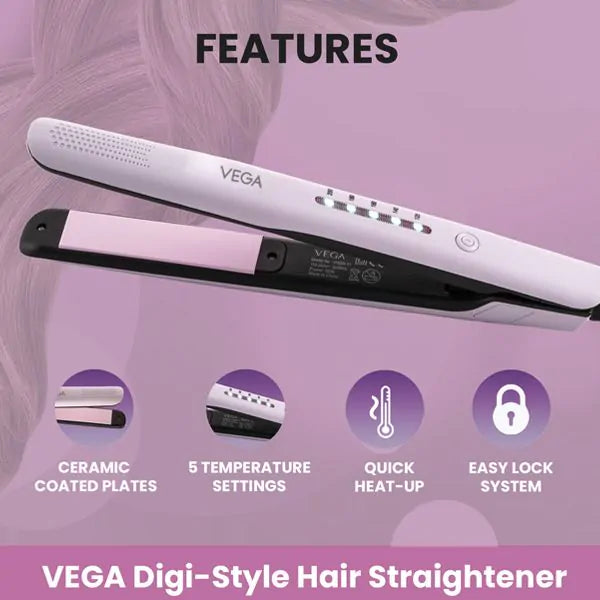 VEGA Digi-Style Hair Straightener - VHSH-31 | iBellaa