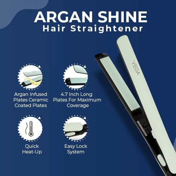 VEGA Argan-Shine Hair Straightener-VHSH-33 | iBellaa