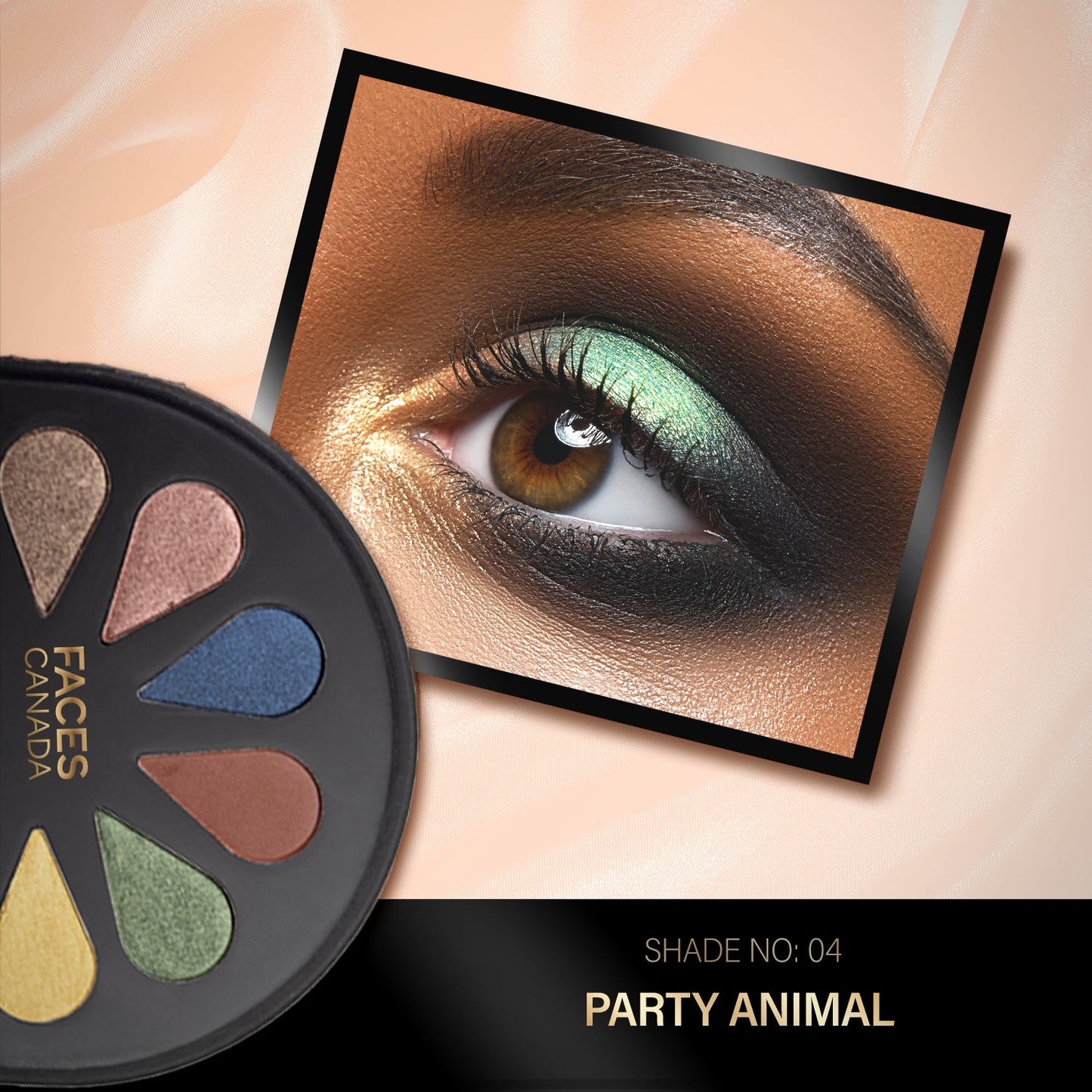 Faces Canada 6 in 1 Eyeshadow Palette | 6 g | iBellaa