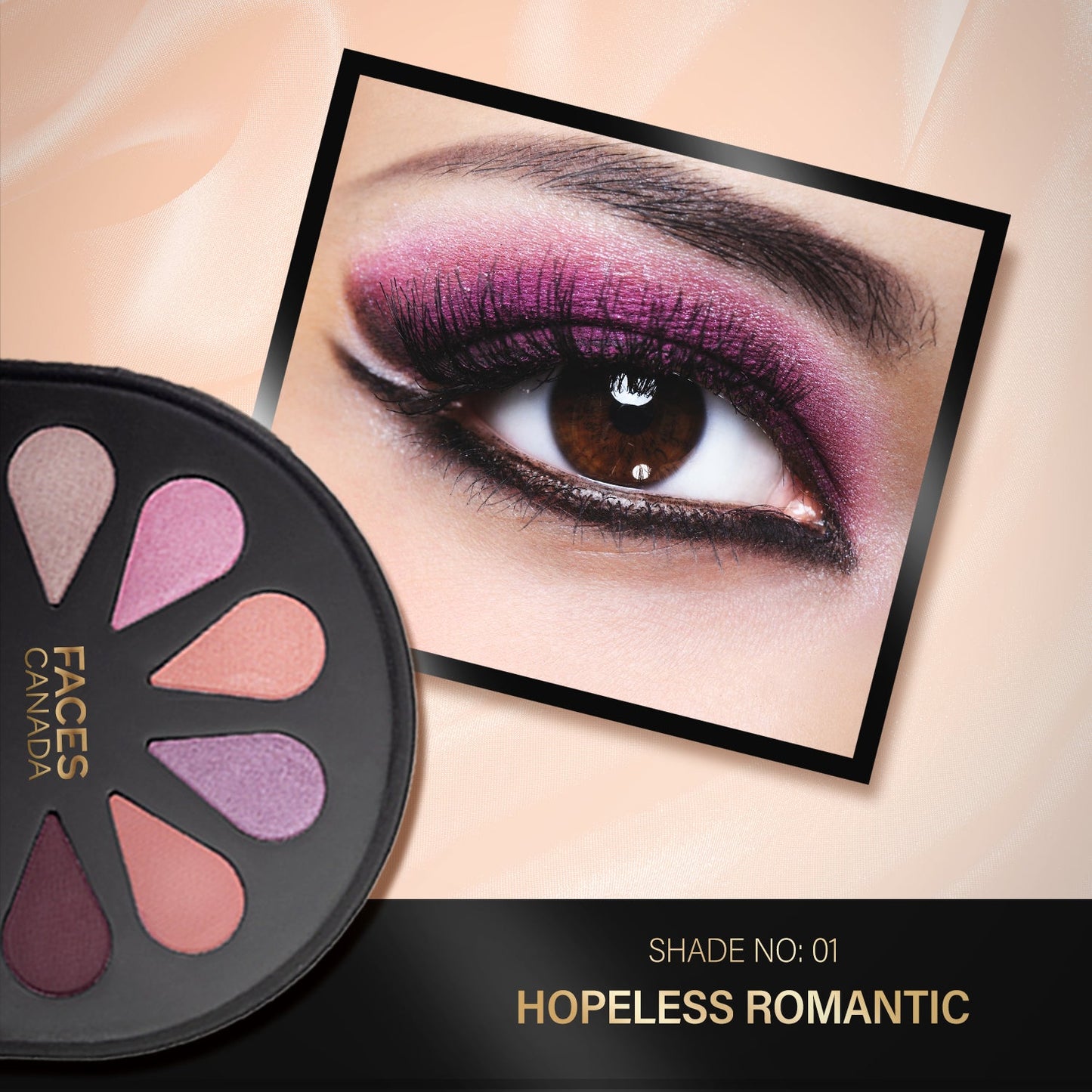 Faces Canada 6 in 1 Eyeshadow Palette | 6 g | iBellaa