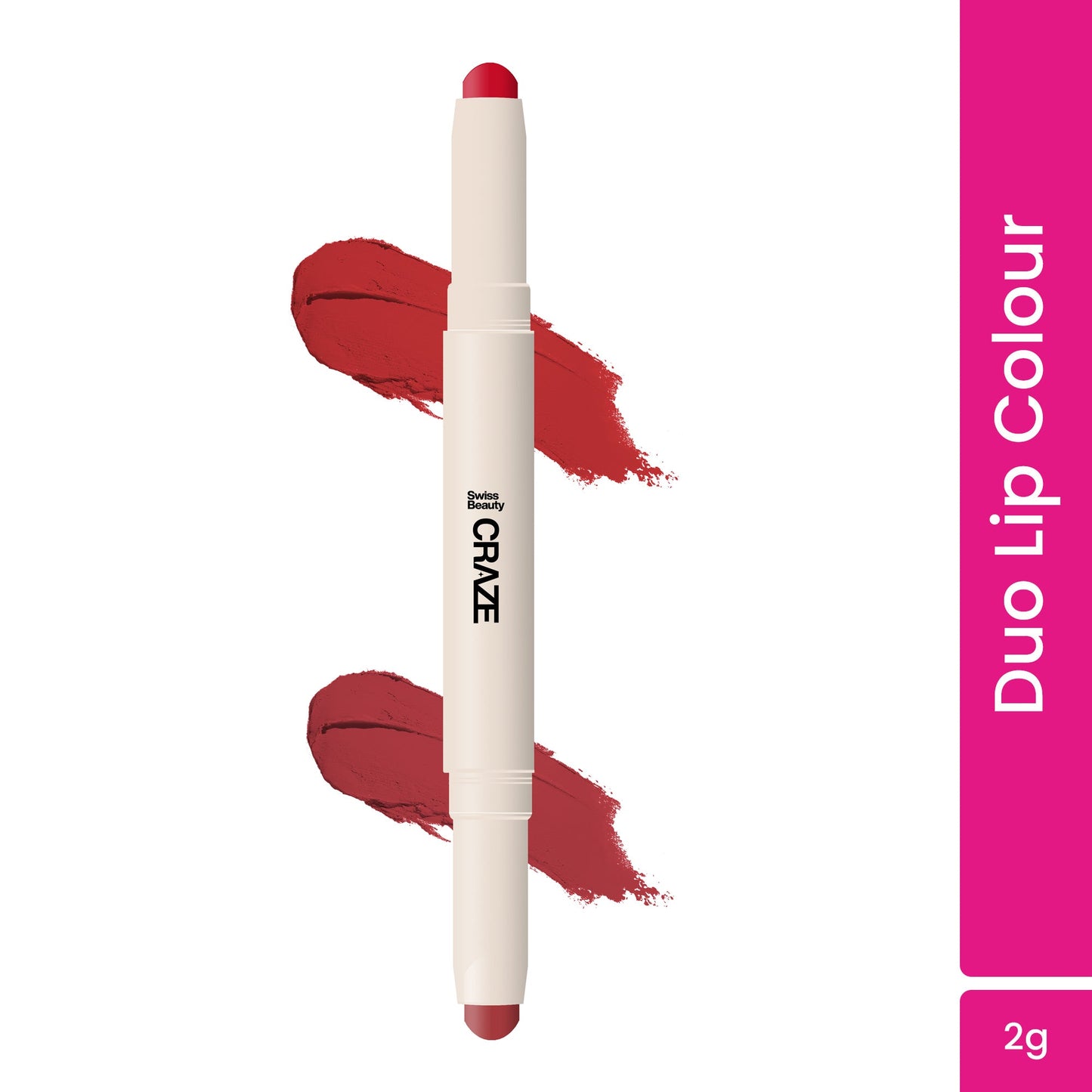 Swiss Beauty Craze Duo Lip Colour | 2 g | iBellaa