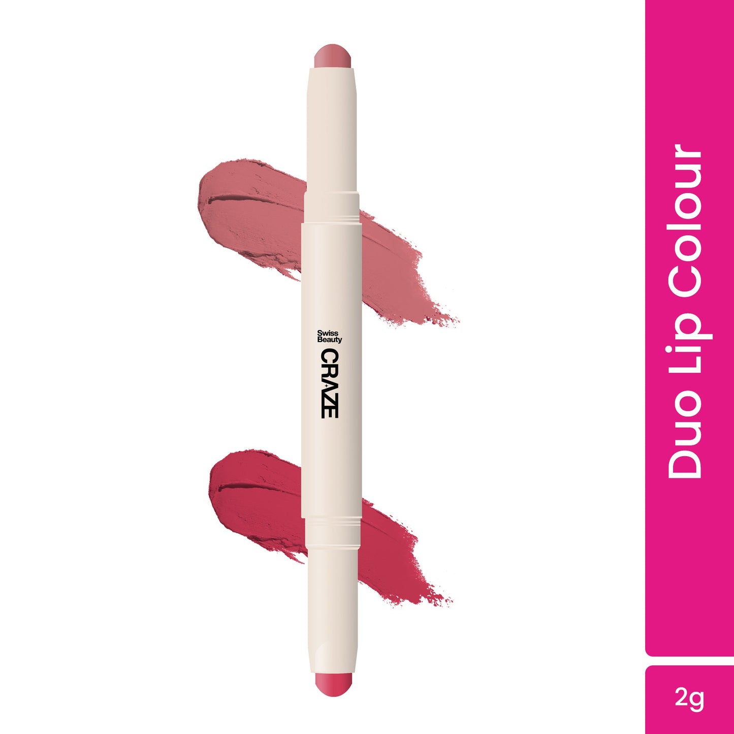 Swiss Beauty Craze Duo Lip Colour | 2 g | iBellaa