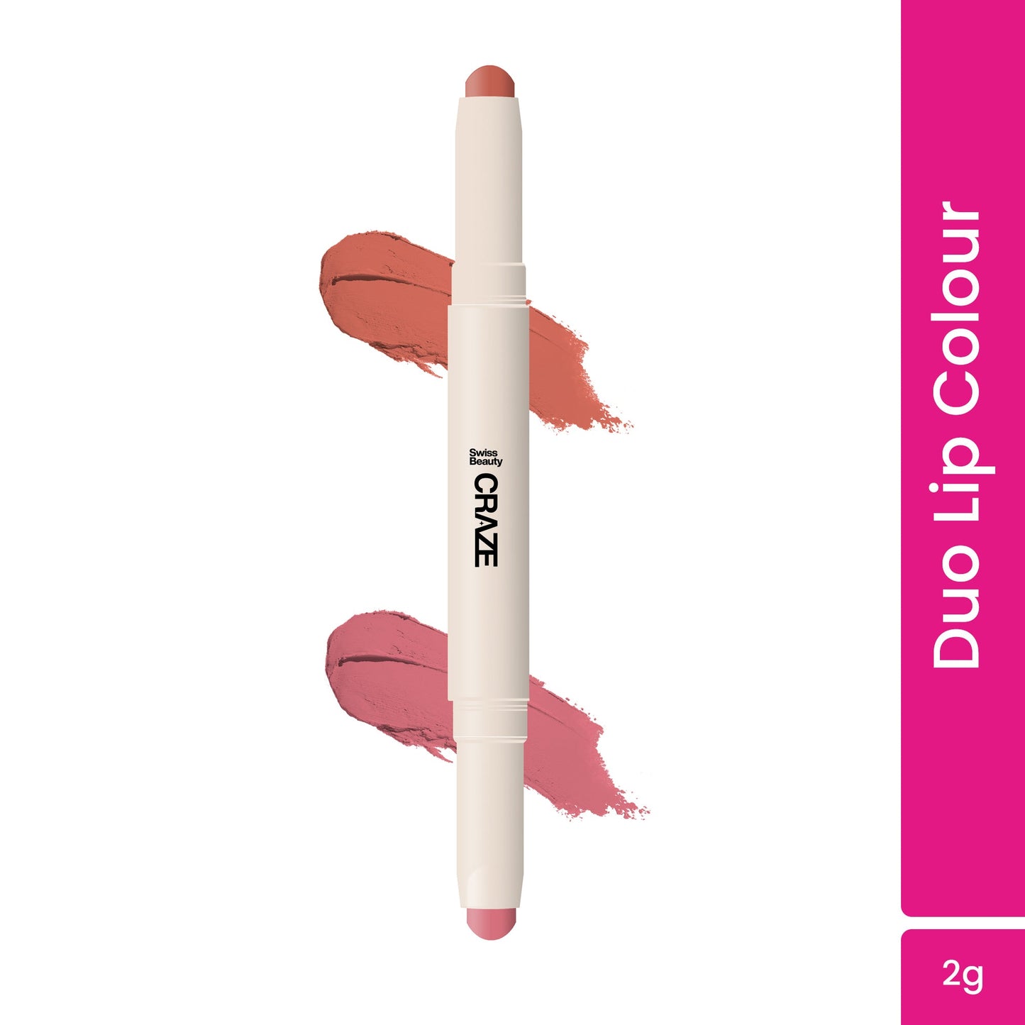 Swiss Beauty Craze Duo Lip Colour | 2 g | iBellaa