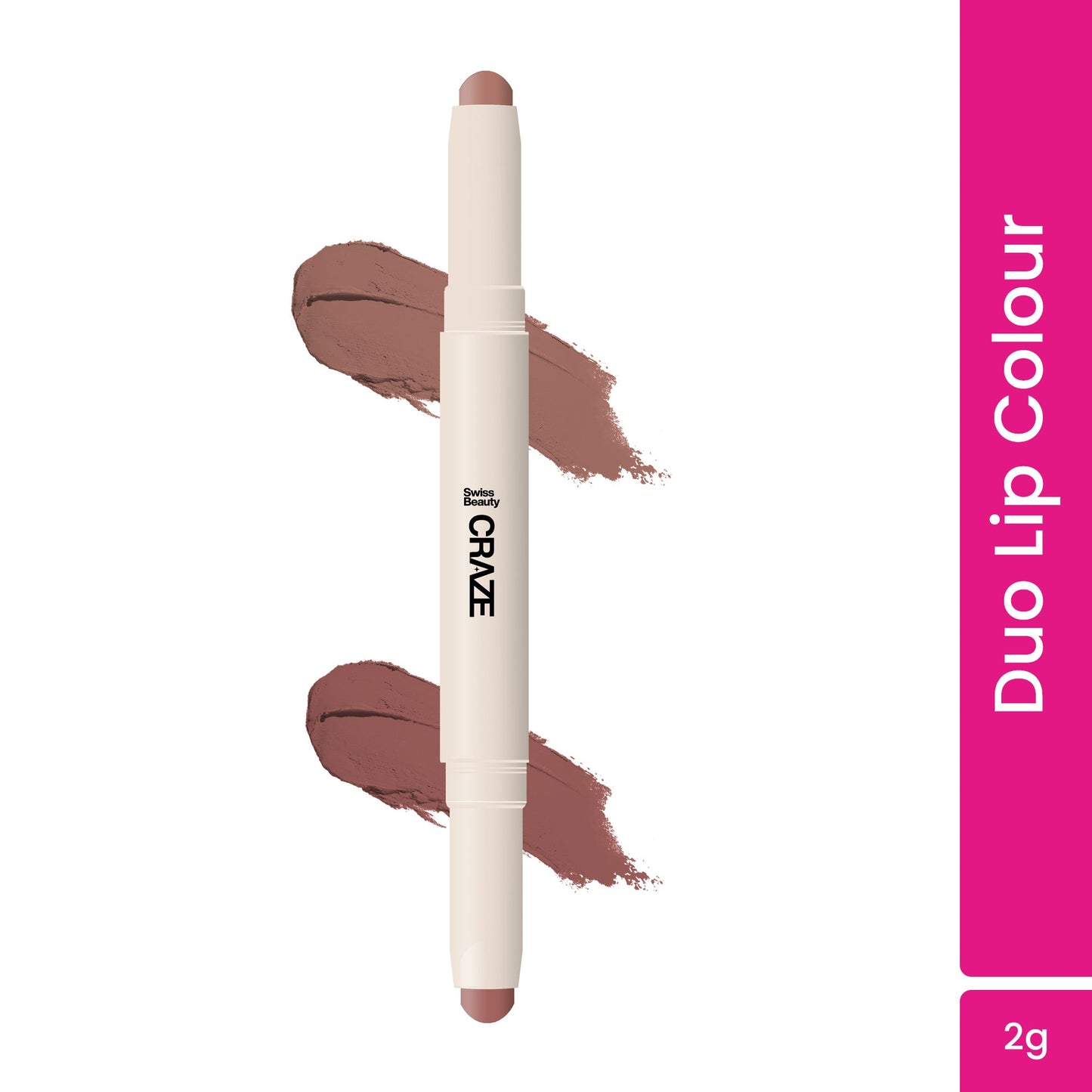 Swiss Beauty Craze Duo Lip Colour | 2 g | iBellaa