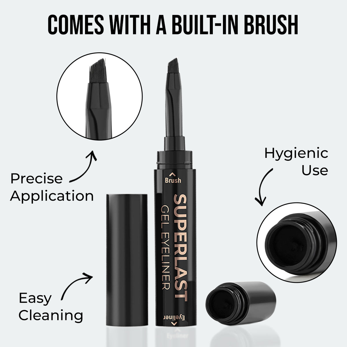 Insight Cosmetics Superlast Gel Eyeliner | 1.2 g | iBellaa