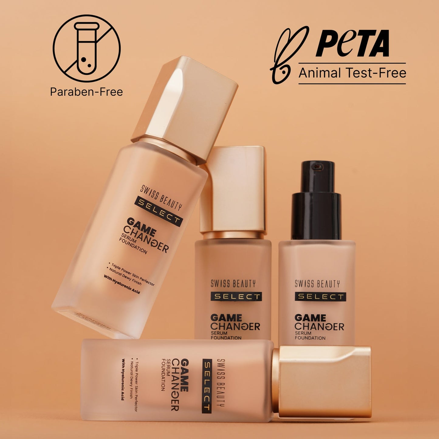 Swiss Beauty Select Game Changer Serum Foundation | 30 g | iBellaa
