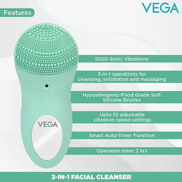 VEGA 3 In 1 Facial Cleanser (VHFC-02) | iBellaa