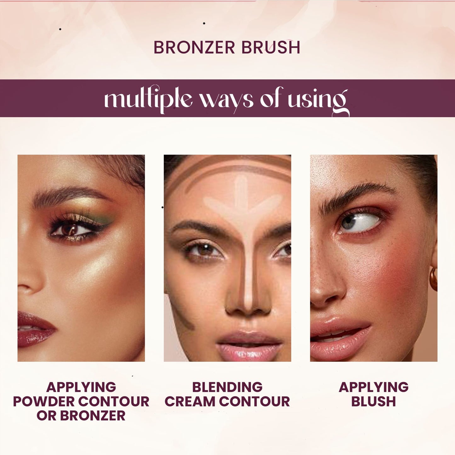 MARS Artist's Arsenal Brush | Bronzer Brush | iBellaa