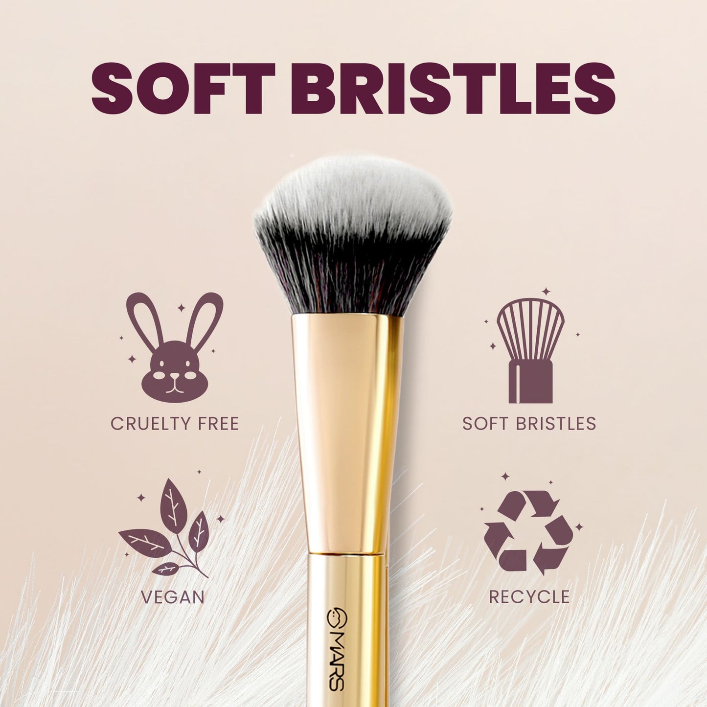 MARS Artist's Arsenal Brush | Bronzer Brush | iBellaa