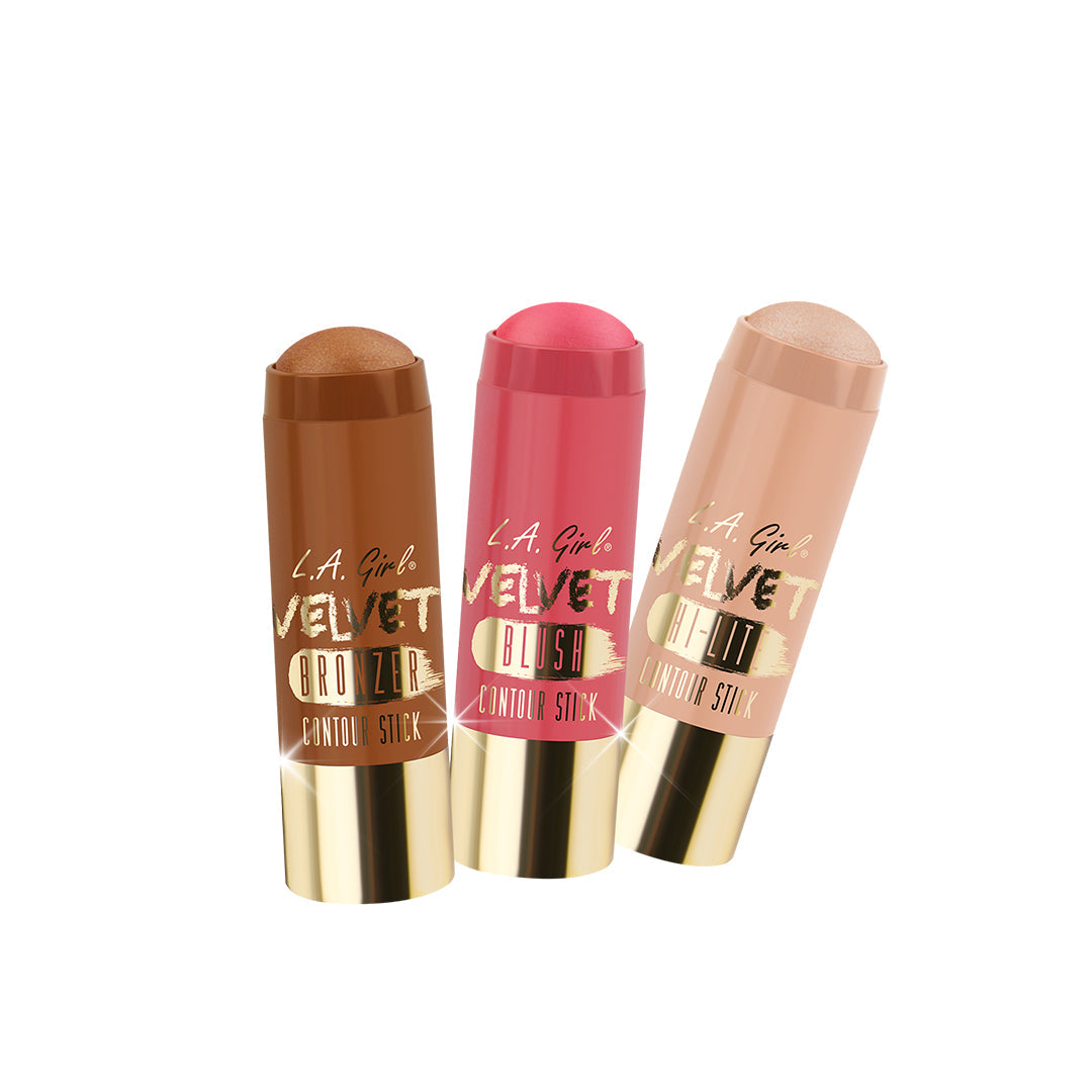 L.A GIRL Velvet Contour Blush Stick | 5.8 g | iBellaa