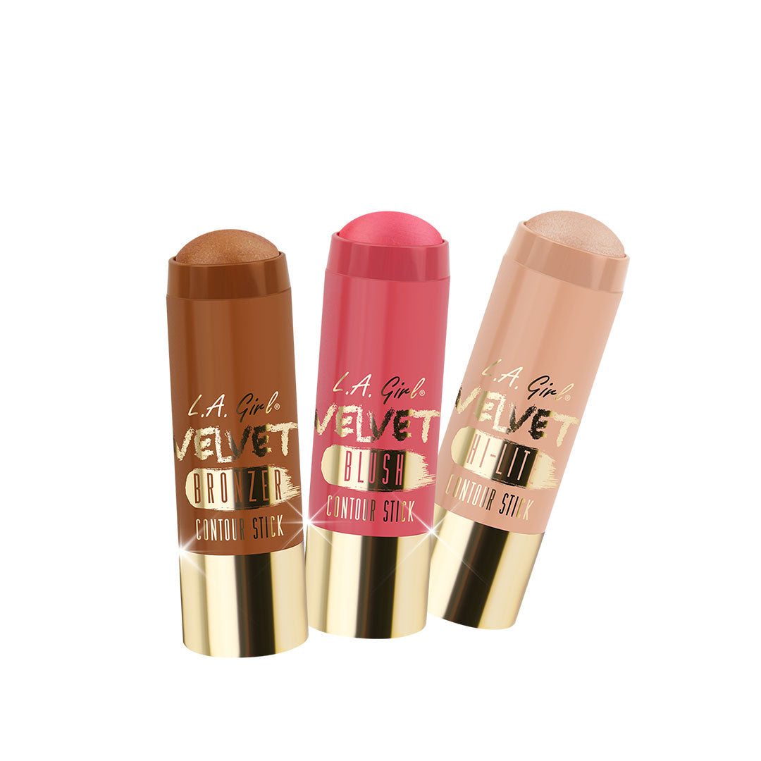 L.A GIRL Velvet Contour Blush Stick | 5.8 g | iBellaa