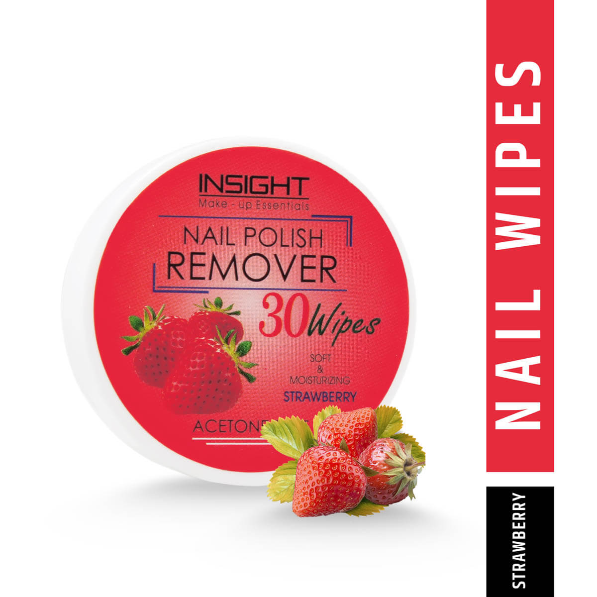 Insight Cosmetics Nail Polish Remover Wipes - 30 | 15 ml | iBellaa
