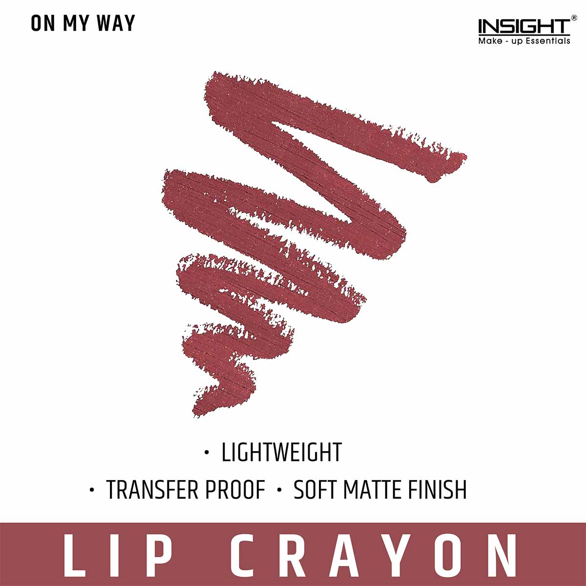 Insight Cosmetics Mega Last Crayon Lipstick | 1.3 g | iBellaa