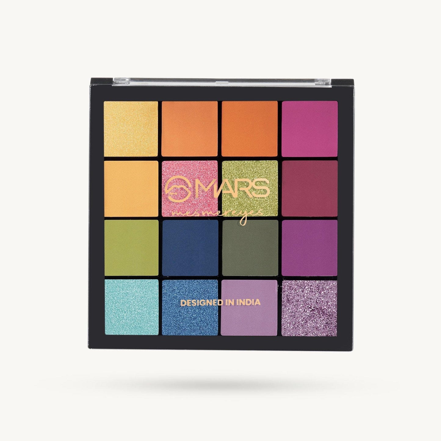 MARS 16 Color Eyeshadow Palette- Mesmereyes | 20.8 g | iBellaa