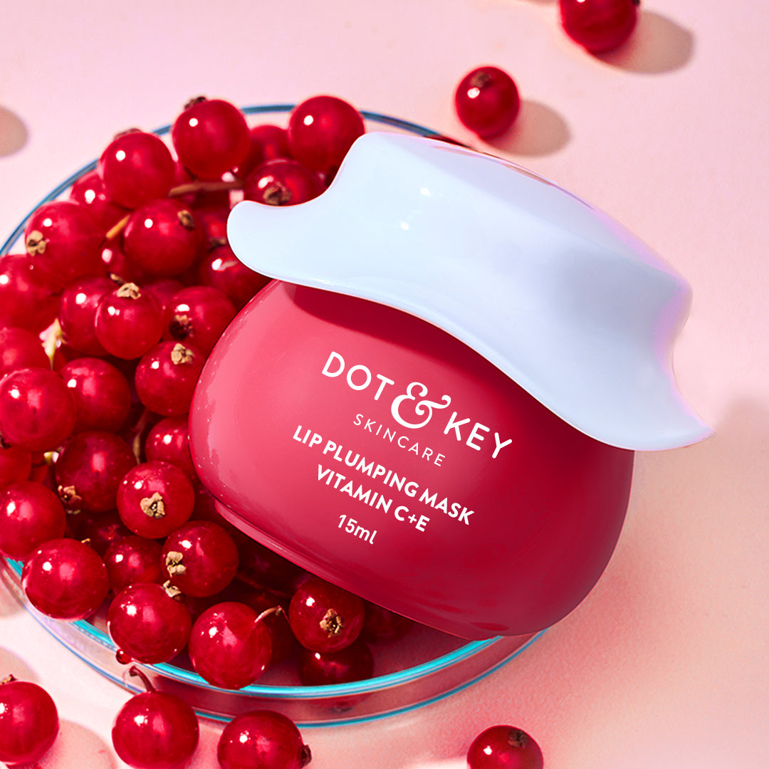 DOT & KEY Lip Plumping Mask with Vitamin C + E | 15 ml | iBellaa