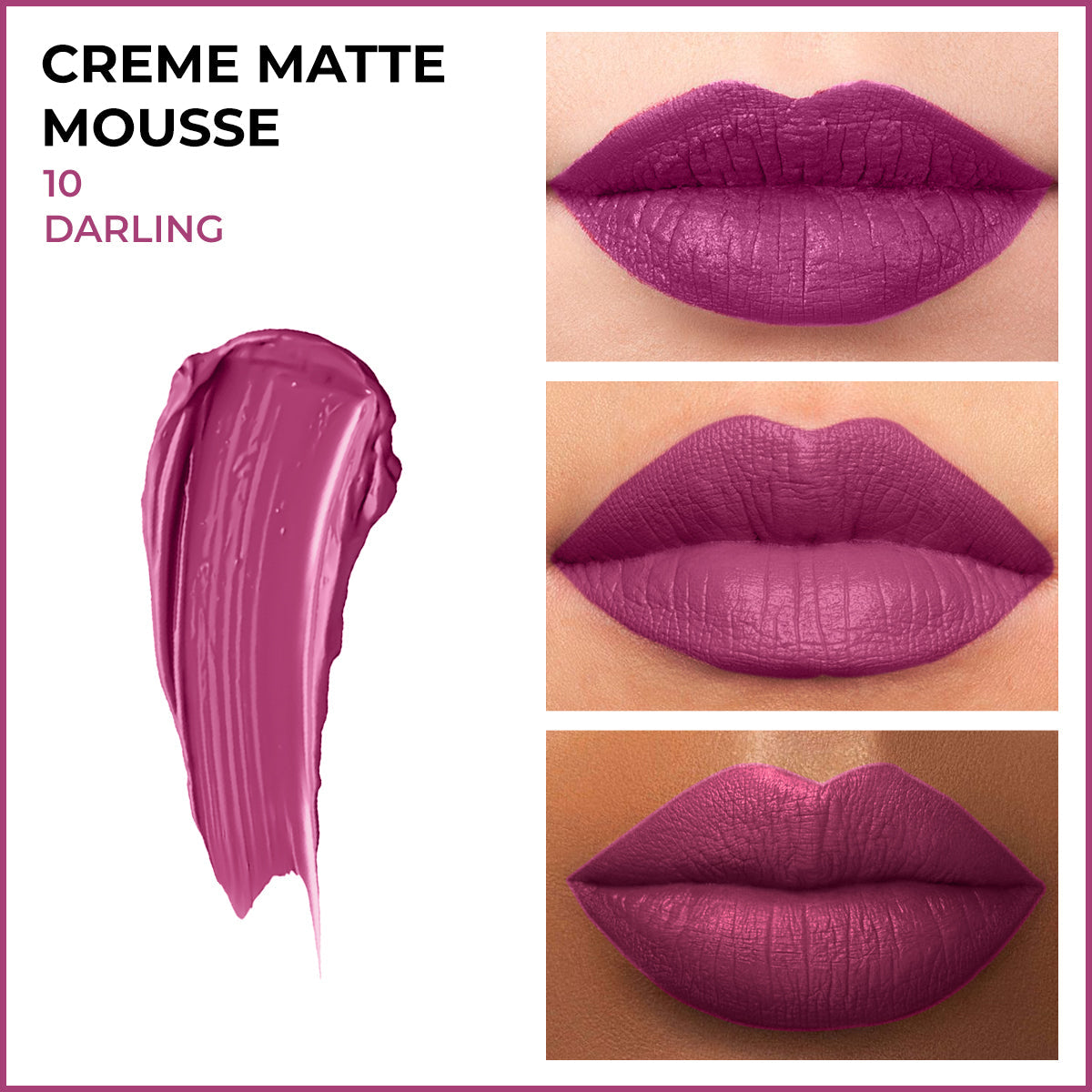 Insight Cosmetics CRÈME MATTE MOUSSE | 6.5 g | iBellaa