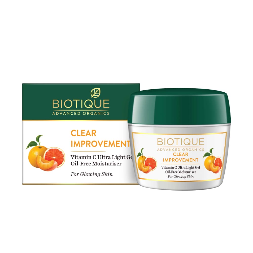 Biotique Clear Improvement Vitamin C Ultralight Oil Free Moisturizer 175gm | iBellaa