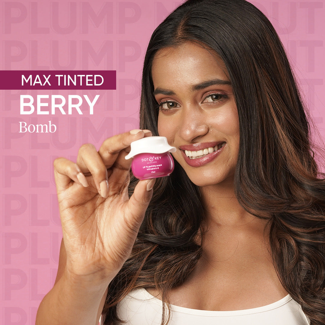 DOT & KEY Lip Plumping Mask with Vitamin C + E | 15 ml | iBellaa