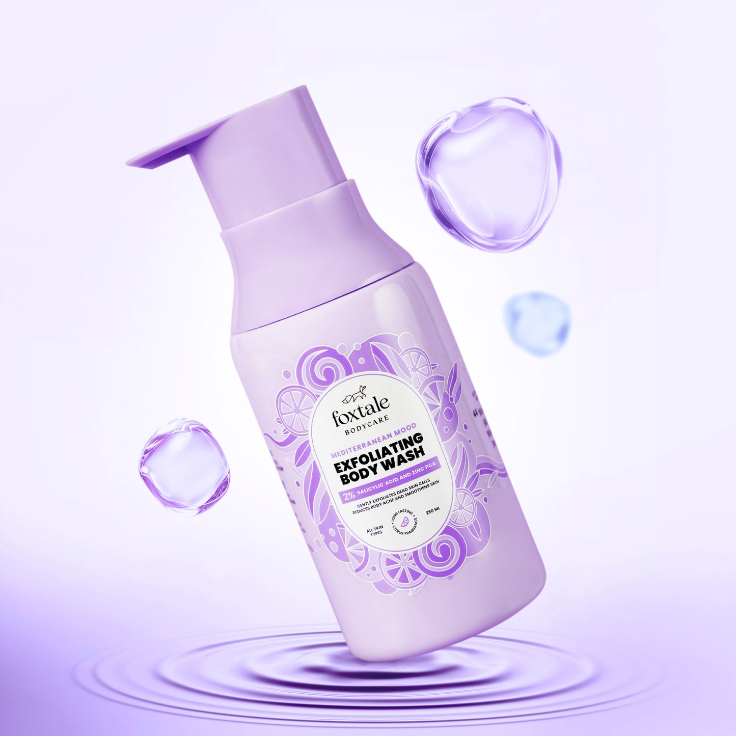 Foxtale Exfoliating Body Wash | 250 ml | iBellaa