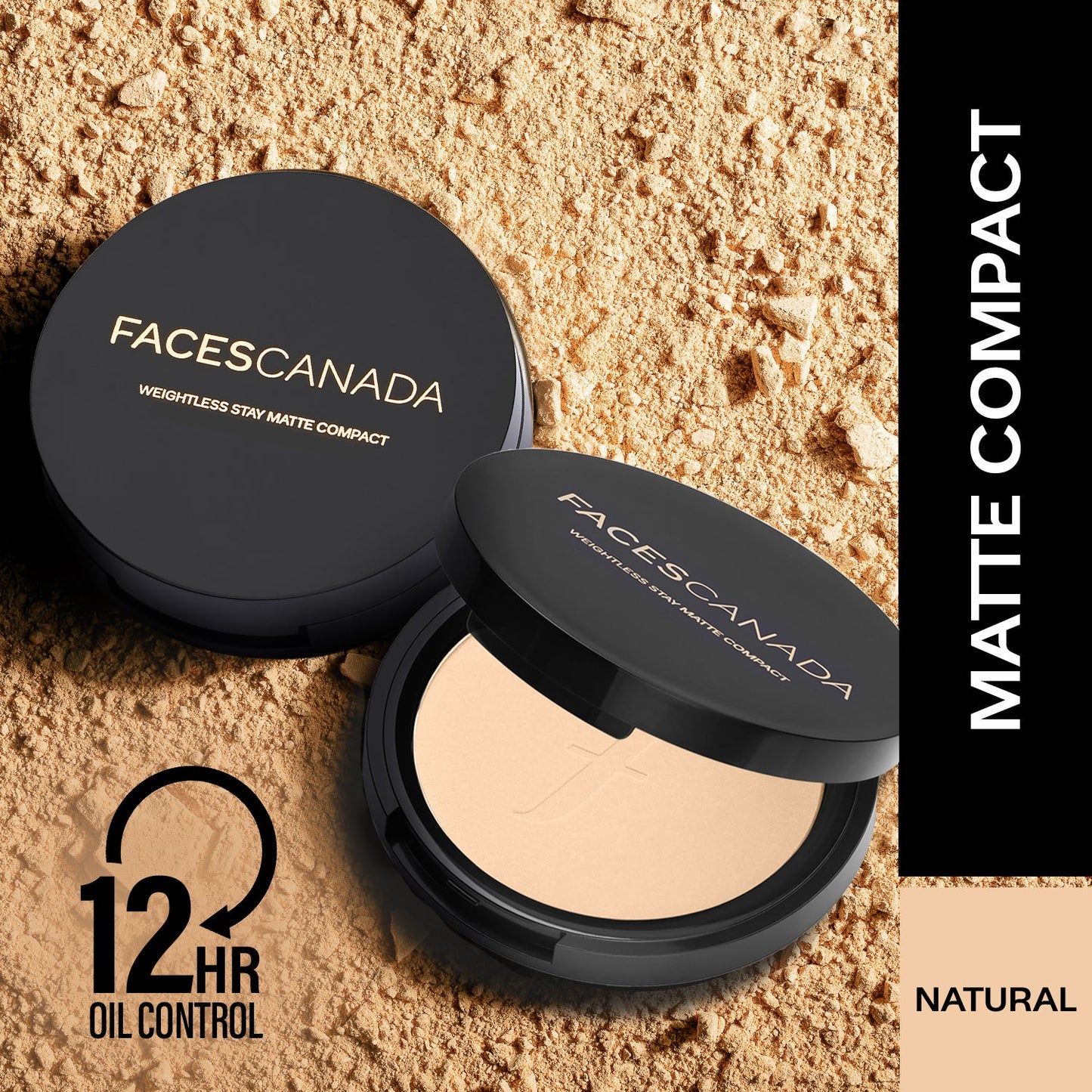 Faces Canada Weightless Matte Finish Compact | 9 g | iBellaa