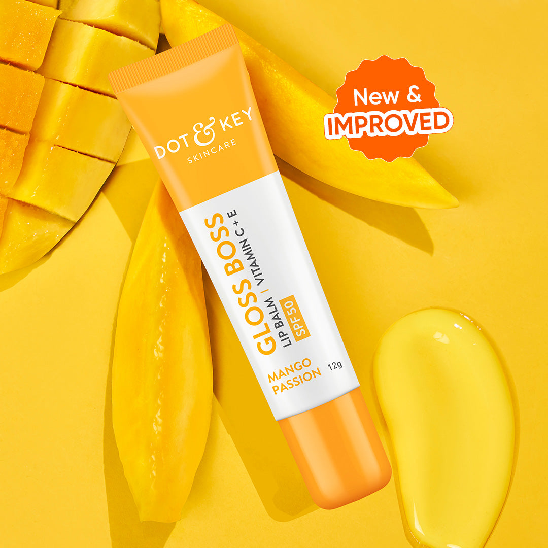 DOT & KEY Vitamin C + E Lip Balm with SPF 50+ | 12 g | iBellaa