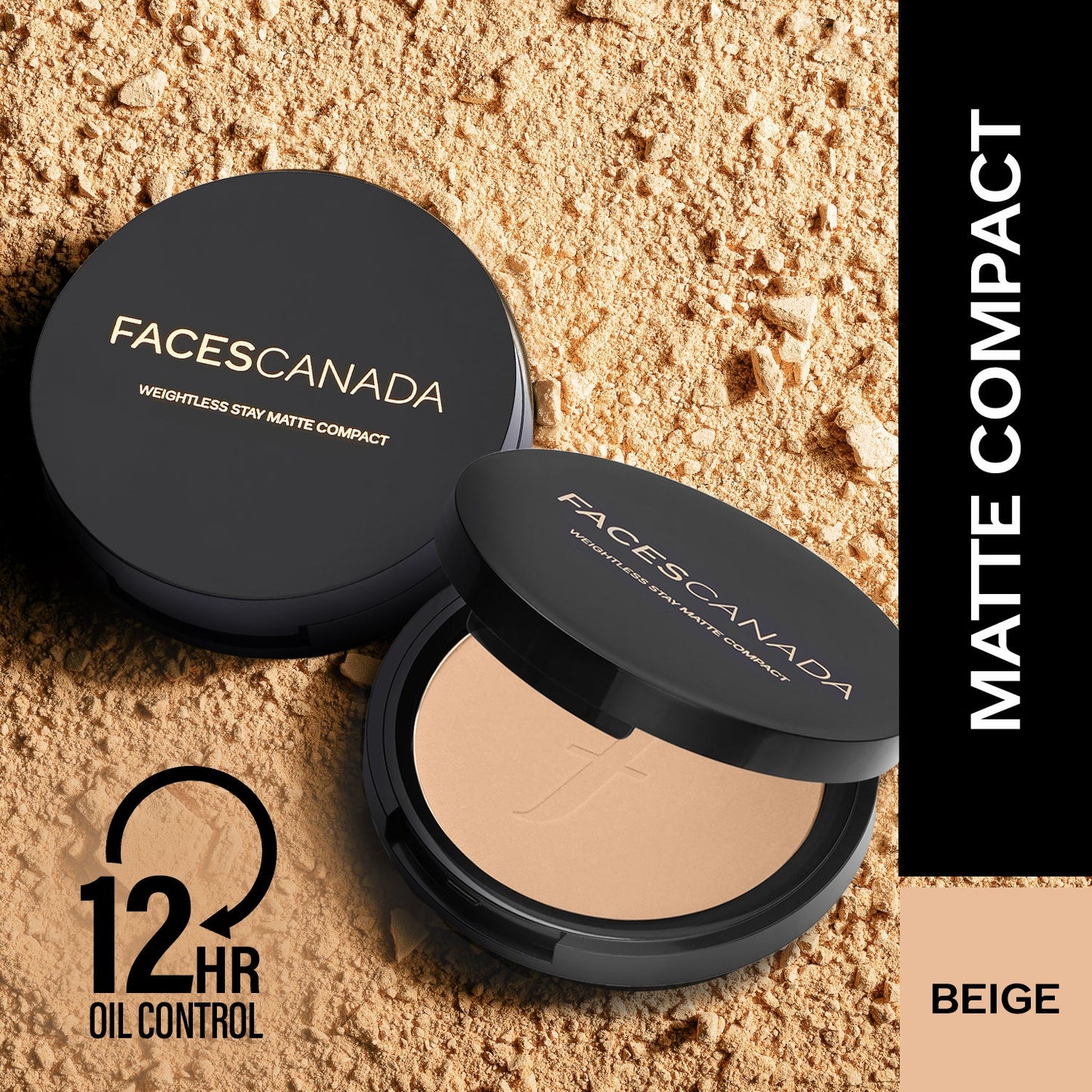 Faces Canada Weightless Matte Finish Compact | 9 g | iBellaa