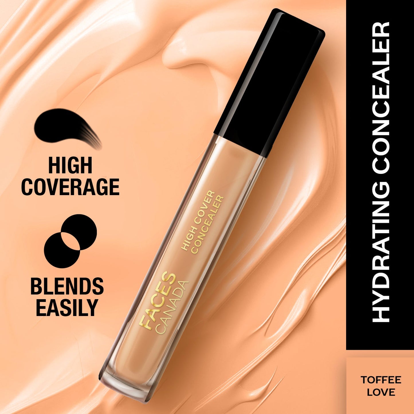 Faces Canada High Cover Concealer | 4 ml | iBellaa
