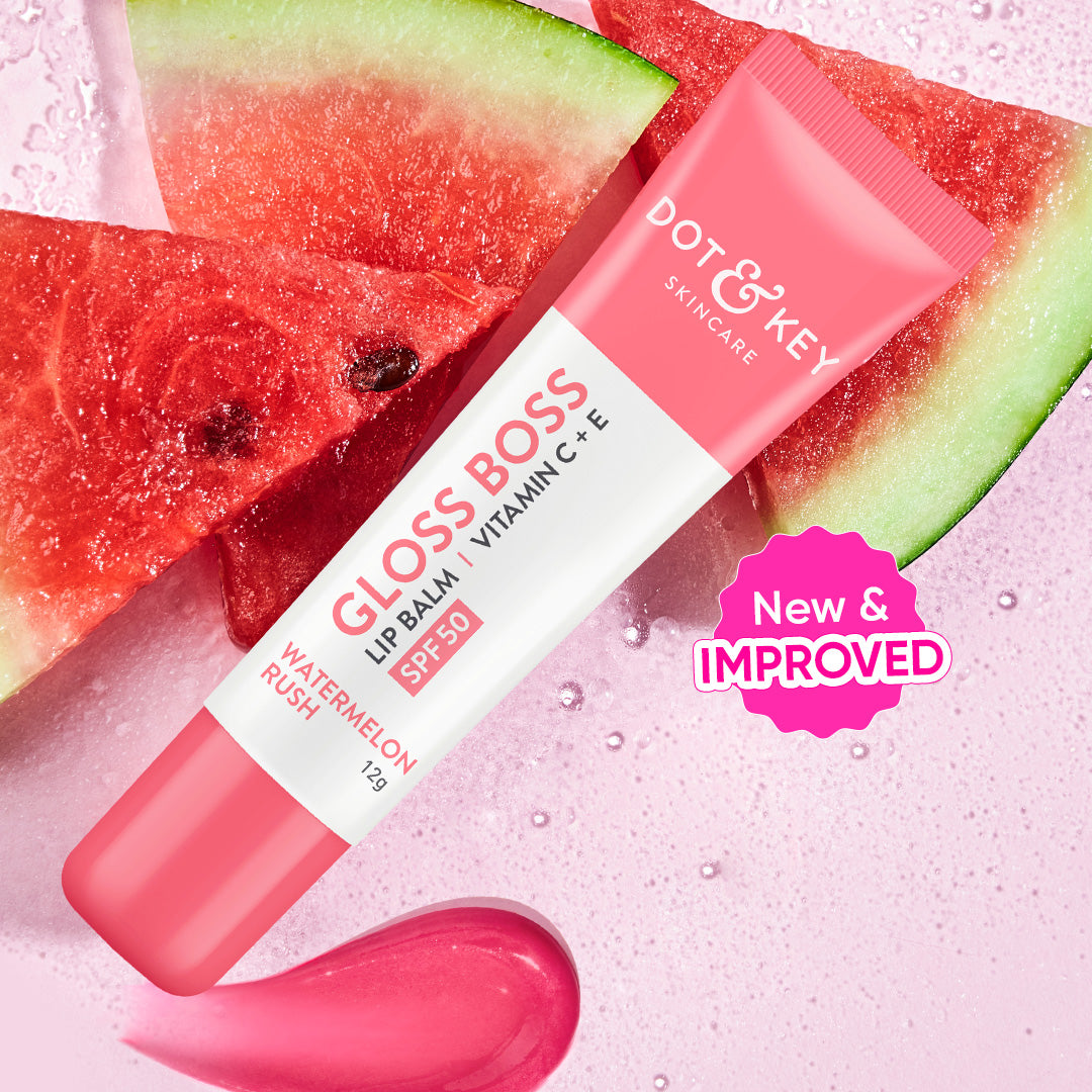 DOT & KEY Vitamin C + E Lip Balm with SPF 50+ | 12 g | iBellaa