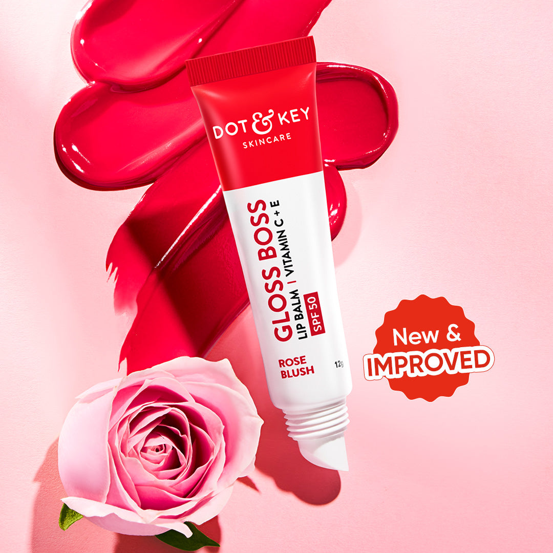 DOT & KEY Vitamin C + E Lip Balm with SPF 50+ | 12 g | iBellaa