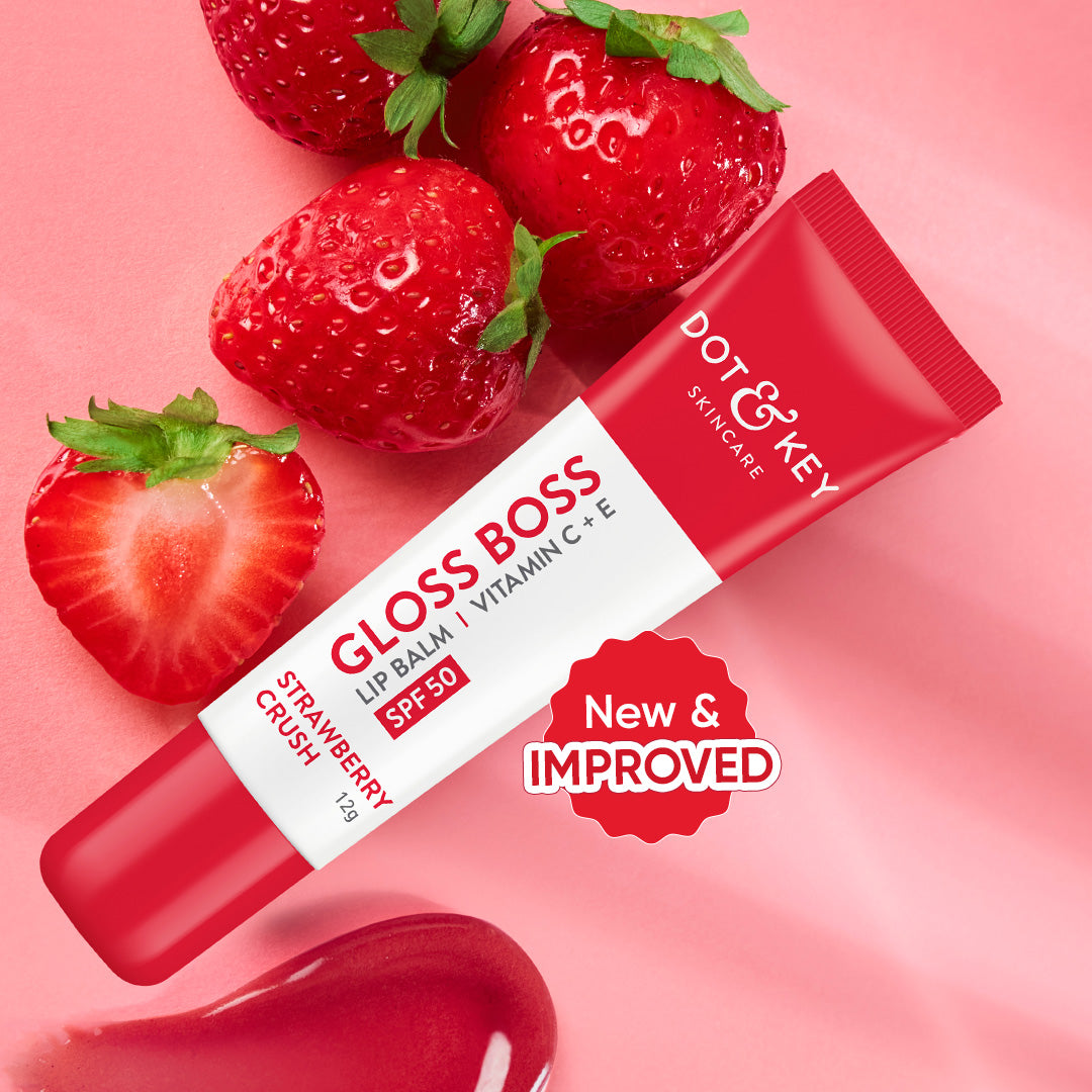 DOT & KEY Vitamin C + E Lip Balm with SPF 50+ | 12 g | iBellaa