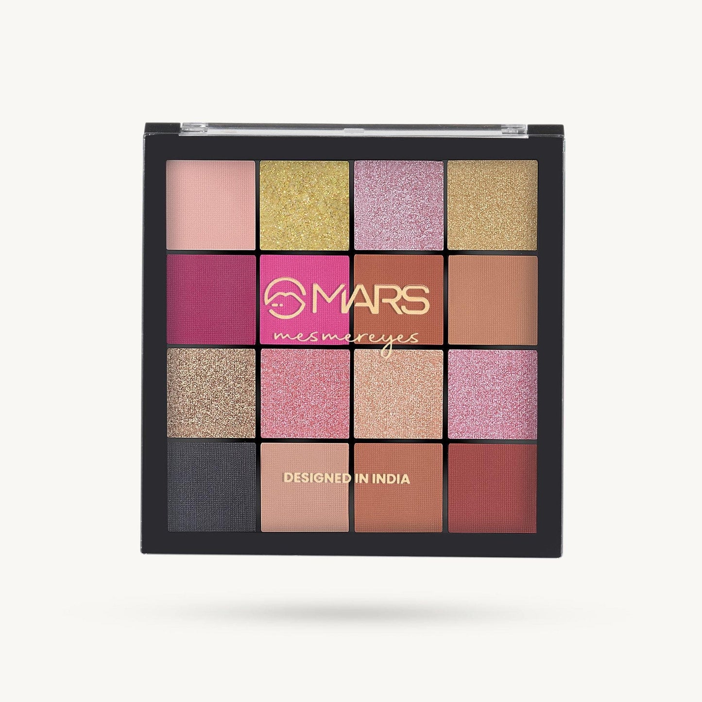 MARS 16 Color Eyeshadow Palette- Mesmereyes | 20.8 g | iBellaa
