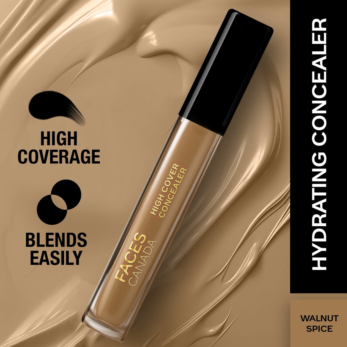 Faces Canada High Cover Concealer | 4 ml | iBellaa