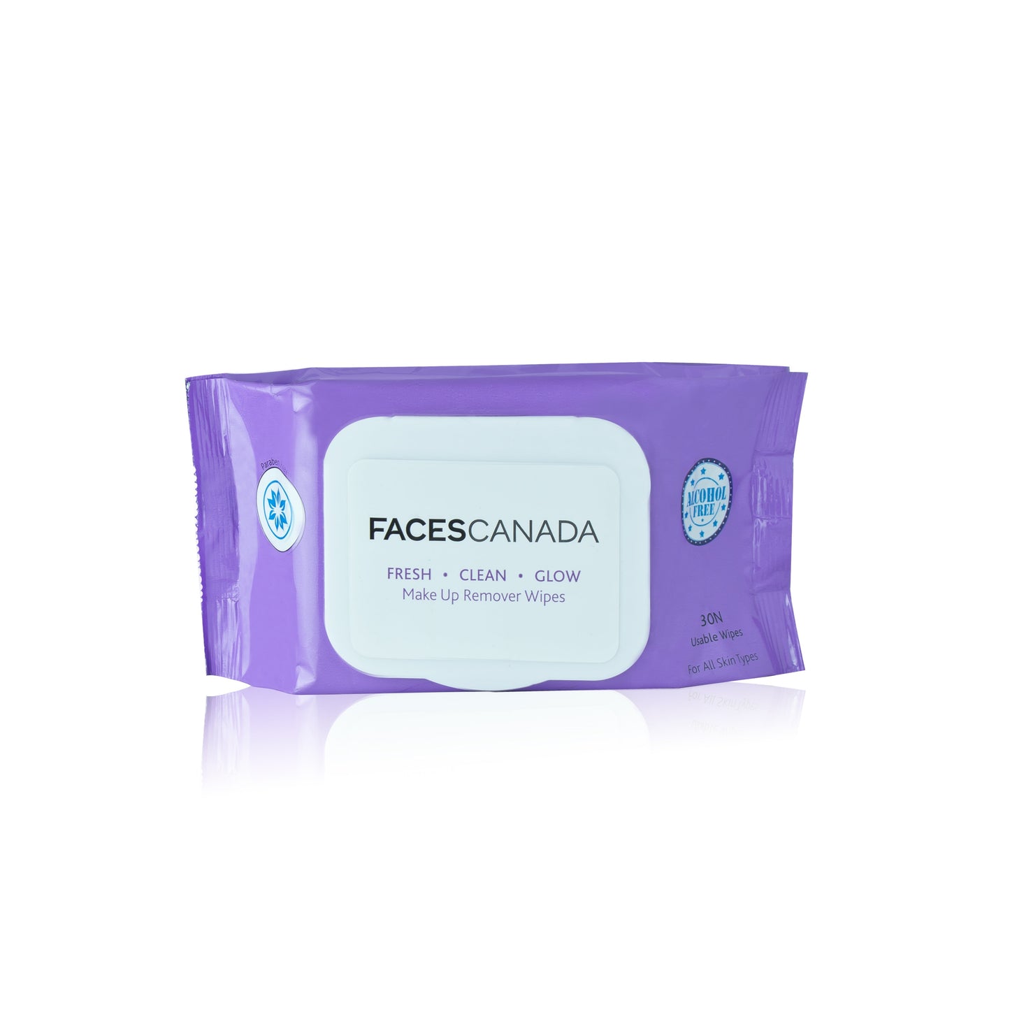Faces Canada Fresh Clean Glow Makeup Remover Wipes | iBellaa