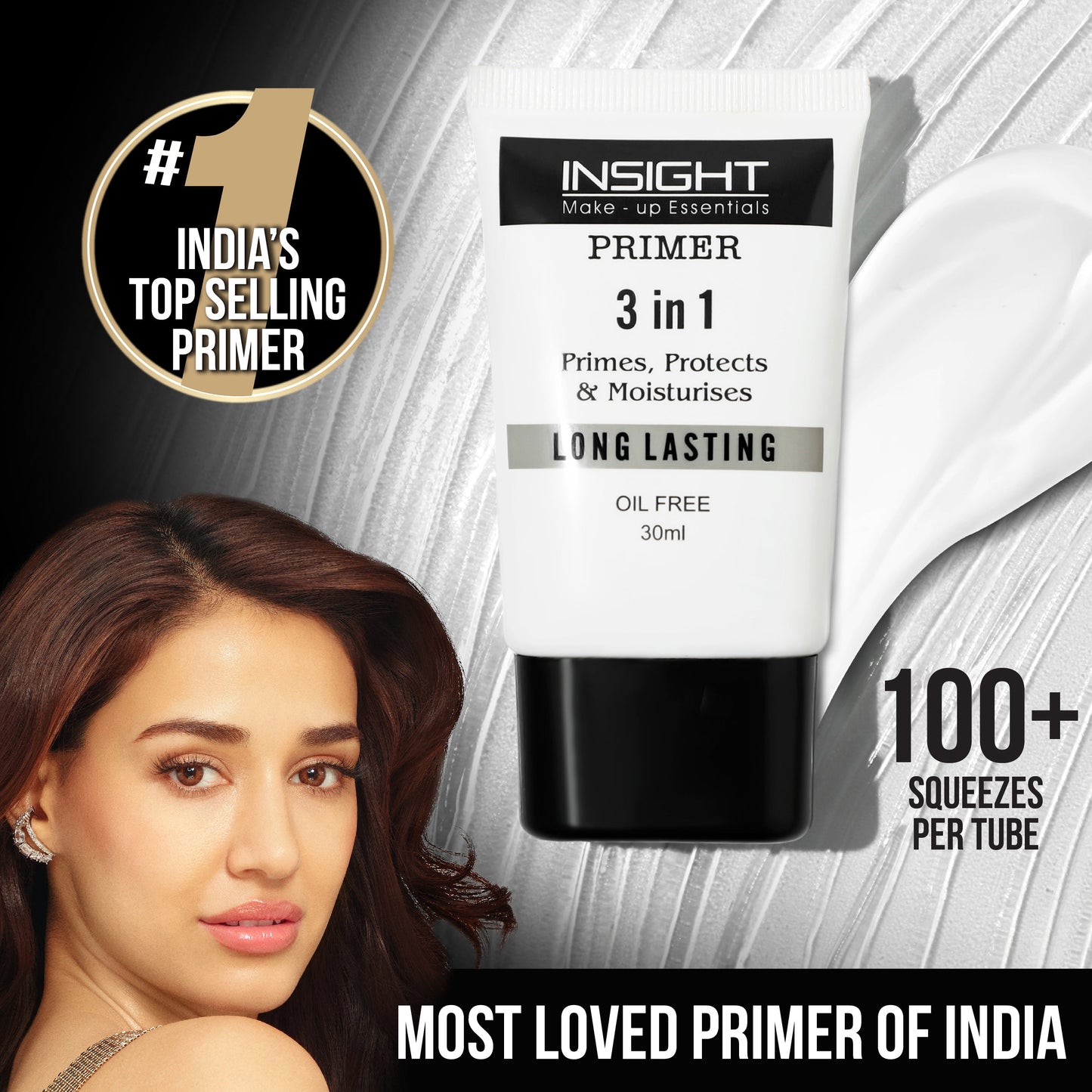 Insight Cosmetics 3 In 1 Long Lasting Primer-10ml | iBellaa