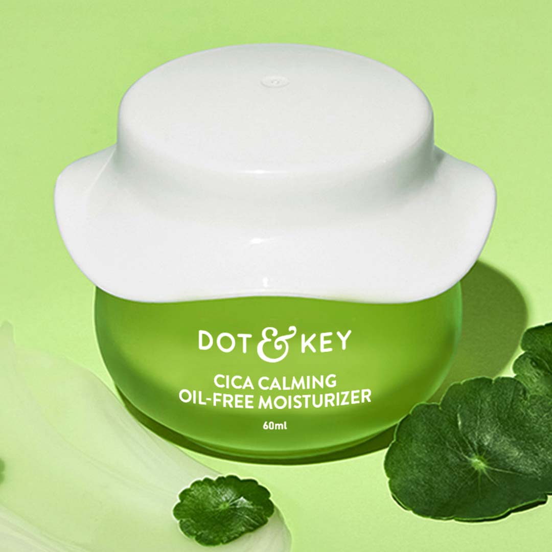 DOT & KEY Cica Calming Oil Free Moisturizer for Acne Prone Skin | 60 g | iBellaa