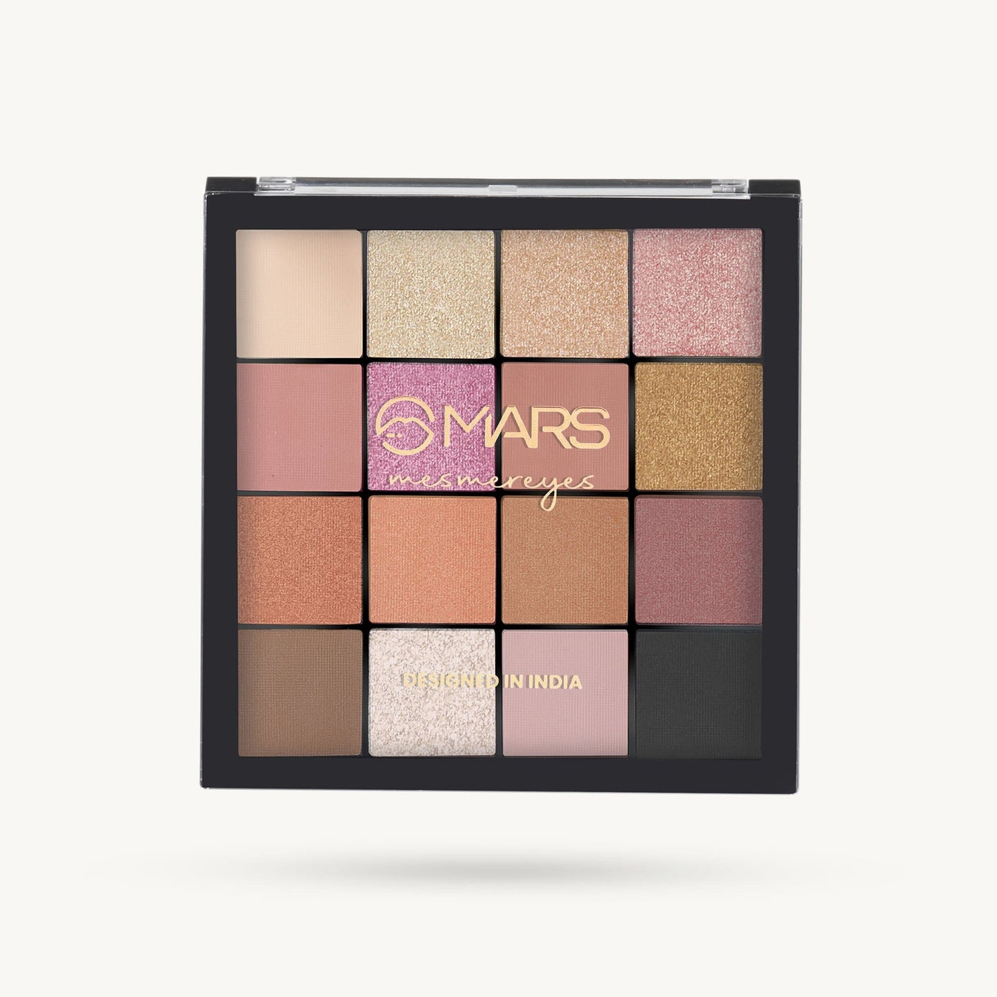 MARS 16 Color Eyeshadow Palette- Mesmereyes | 20.8 g | iBellaa