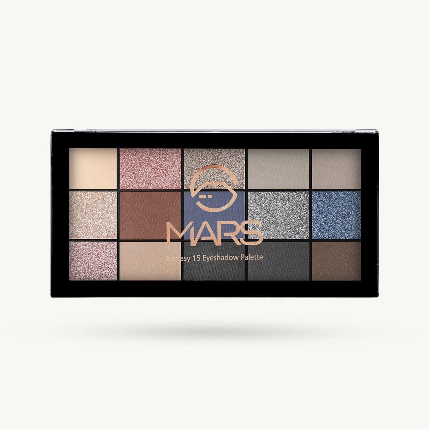 MARS 15 Color Eyeshadow Palette | Fantasy 15 | 22.5 g | iBellaa