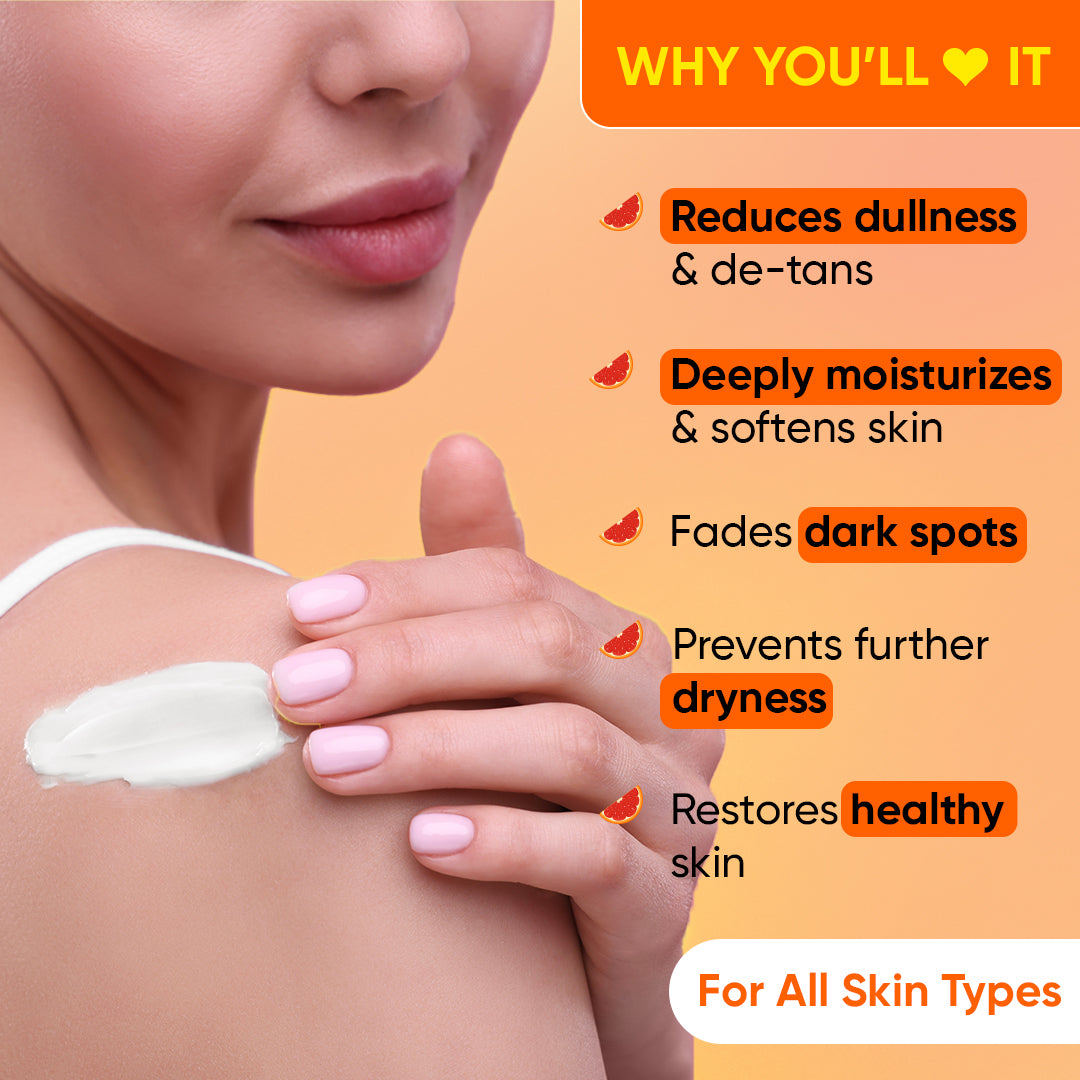 Dot & Key Vitamin C + E Body Lotion for Glowing Skin | 250 ml | iBellaa