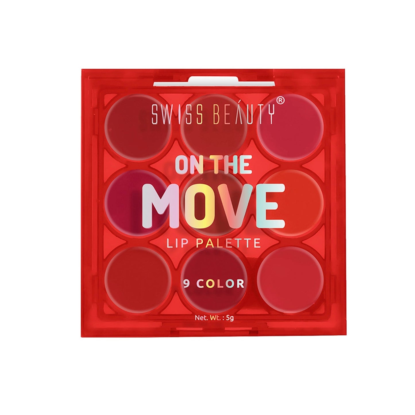 Swiss Beauty On The Move Lip Palette | 10 g | iBellaa