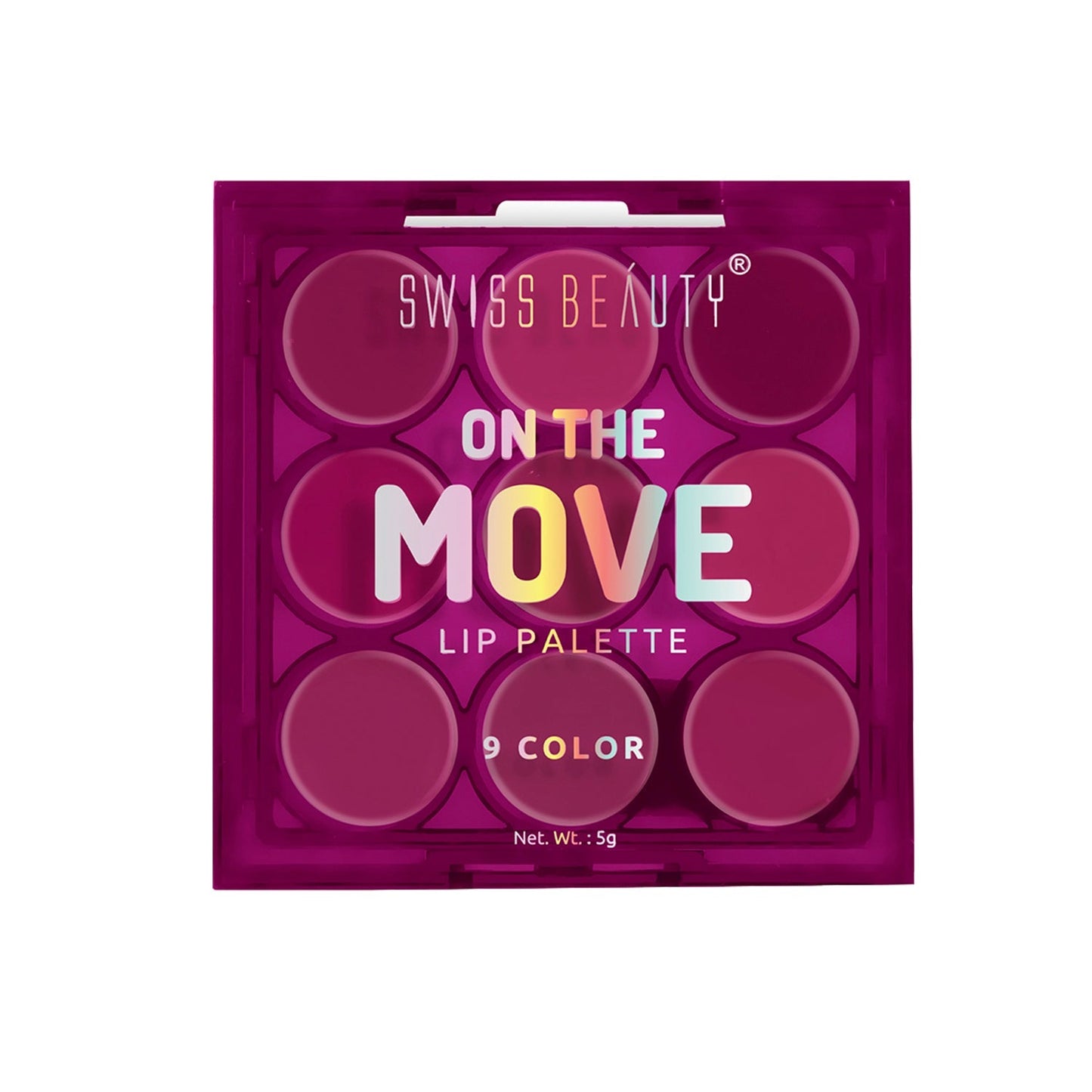 Swiss Beauty On The Move Lip Palette | 10 g | iBellaa