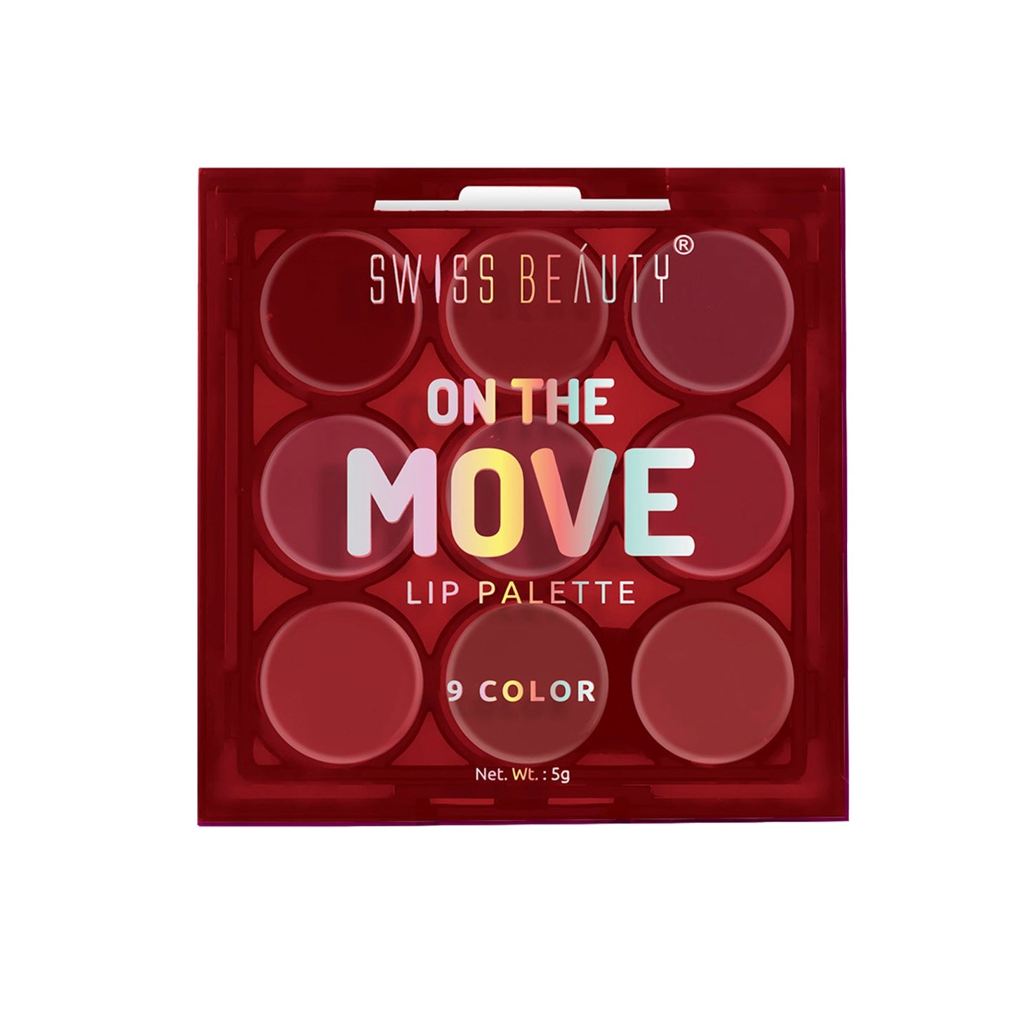 Swiss Beauty On The Move Lip Palette | 10 g | iBellaa