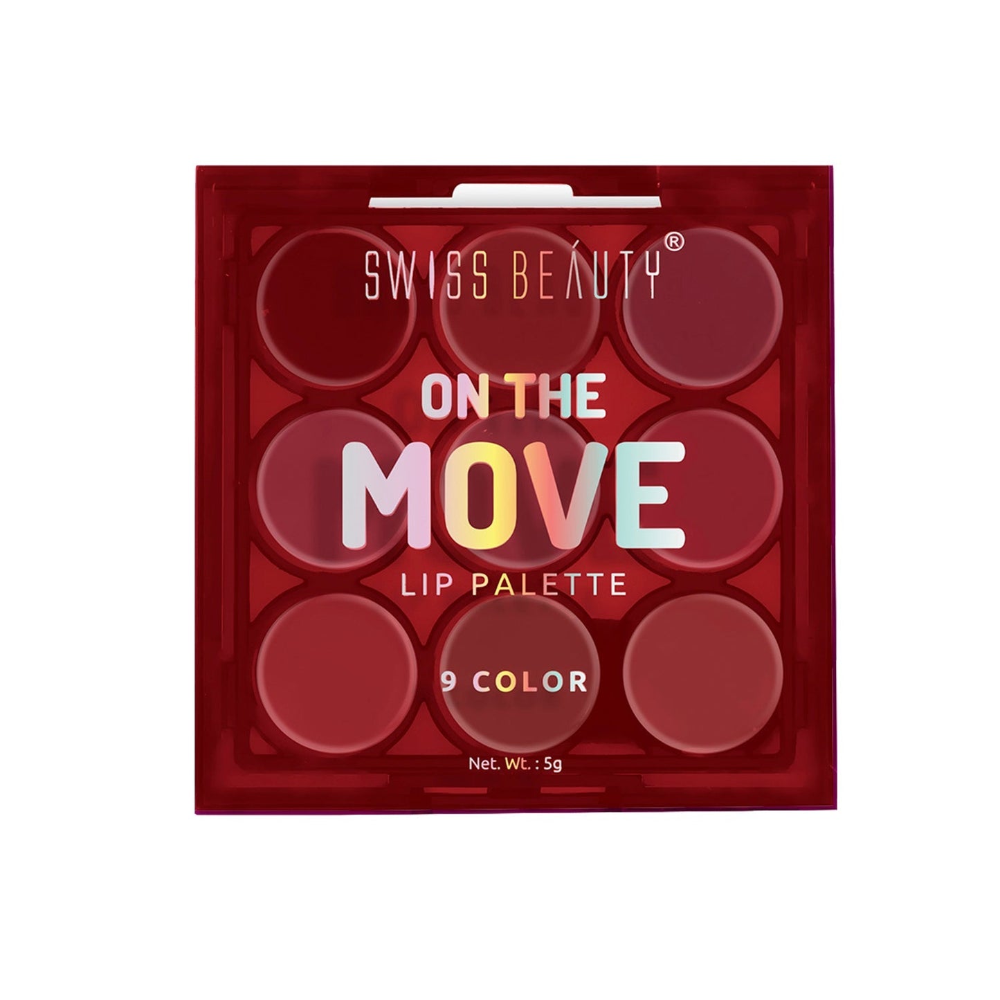 Swiss Beauty On The Move Lip Palette | 10 g | iBellaa