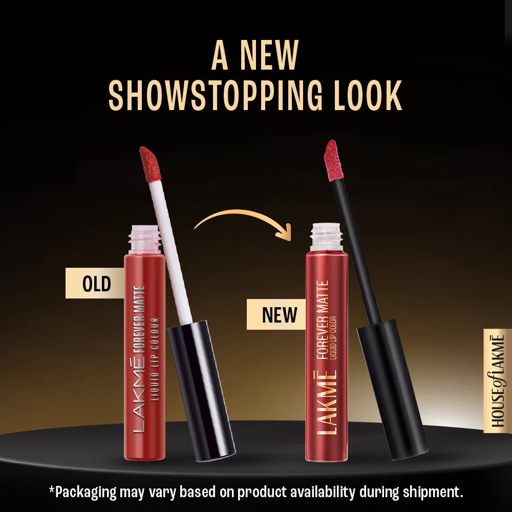 Lakme Forever Matte Liquid Lip | 5.6 ml | iBellaa