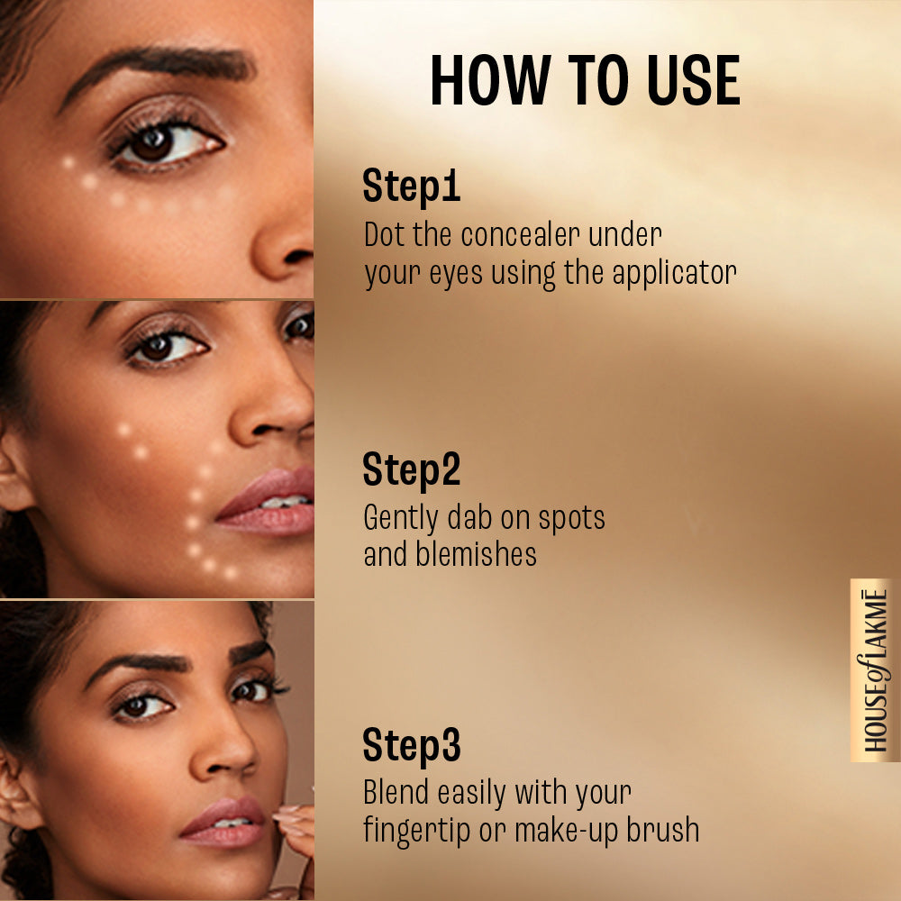 Lakme 9to5 Powerplay Priming Concealer Built in Primer | 5.4 ml | iBellaa