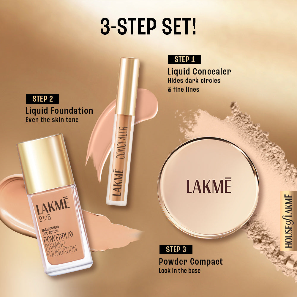 Lakme 9to5 Powerplay Priming Concealer Built in Primer | 5.4 ml | iBellaa