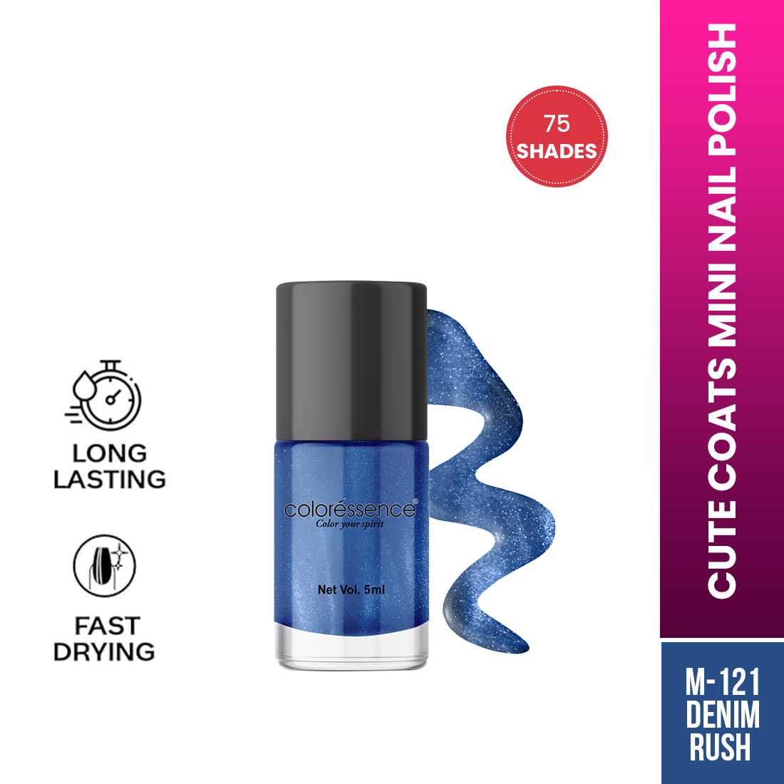 Coloressence Cute Coats Nail Polish | 6 ml | iBellaa